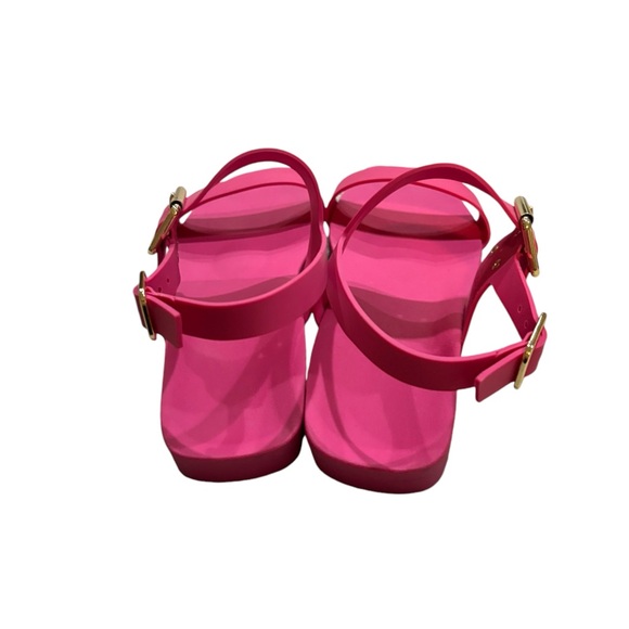 Bared Footwear "Sanderlings" vegan leather sandals in raspberry size EU40/10 - Picture 5 of 7